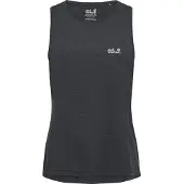 Jack Wolfskin Wildtrail Sleeveless T-shirt Noir L Femme