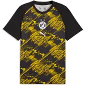 Puma Maillot 'Borussia Dortmund' jaune foncé / noir