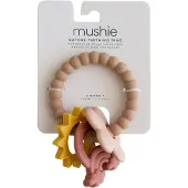 Mushie Teething Ring jouet de dentition Nature 1 pcs