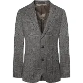 Hackett pour homme. HM470542 Blazer 130S Pow grey (42/32), Casuel, Fête, Gris, Laine, Classique