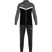 Jako Survêtement 'Iconic' gris foncé / noir / blanc