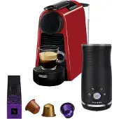 De'Longhi Nespresso Essenza Mini EN85.R + Pierre Mousseur à Lait