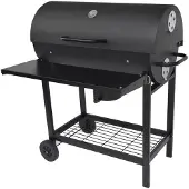 Fieldmann FZG 1007 Grill Baril Charbon de bois (combustible) Noir