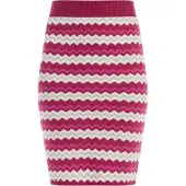 Faina Jupe crème / beige clair / fuchsia / rose foncé