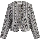 IZIA Blazer bleu marine / or / blanc cassé