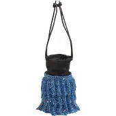 Faina Poche ventrale bleu / noir