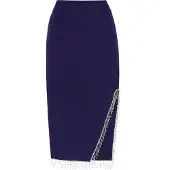 Faina Jupe marine / argent