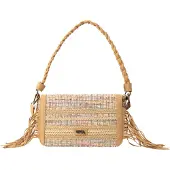 IZIA Sac à bandoulière beige / poudre