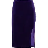Faina Jupe violet foncé
