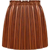 Faina Jupe marron châtaigne