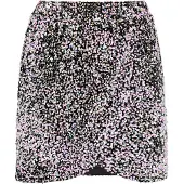 Faina Jupe brocart / rose clair / argent