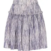 Faina Jupe beige / bleu violet