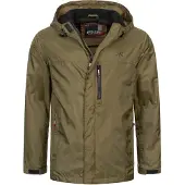 Alessandro Salvarini Veste fonctionnelle olive / noir