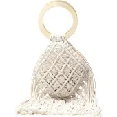 IZIA Sacs à main blanc naturel