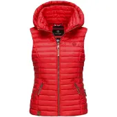 NAVAHOO Gilet 'Shadaa' rouge