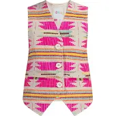 IZIA Gilet mélange de couleurs / rose