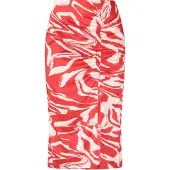 Faina Jupe beige / rouge