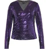 Faina Chemisier violet