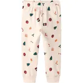 Name it Pyjama 'NMNVismas' beige clair / pueblo / rouge carmin
