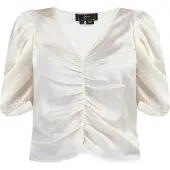 Faina Chemisier blanc cassé