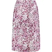 Faina Jupe chocolat / lilas / rose clair / violet rouge