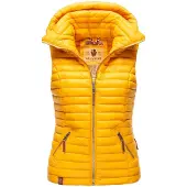NAVAHOO Gilet 'Shadaa' jaune d'or