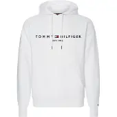 Tommy Hilfiger Sweat-shirt 'Logo Embroidery Flex Drawstring' bleu marine / rouge / blanc
