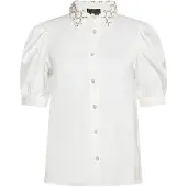 Faina Chemisier blanc cassé