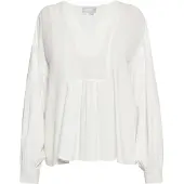 Usha Chemisier blanc cassé