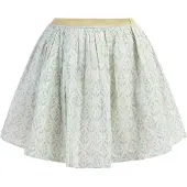 IZIA Jupe mastic / turquoise / or