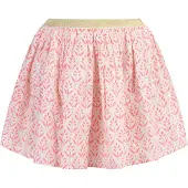 IZIA Jupe or / rose / blanc