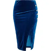 Faina Jupe bleu
