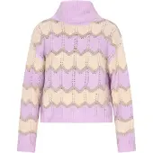 IZIA Pull-over nude / beige foncé / lavande