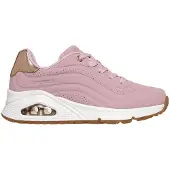 SKECHERS Uno Gen1 Sneakers Laag - Roze - Maat 35