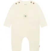 Noppies Barboteuse / body émeraude / orange clair / blanc cassé