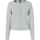 Pieces Cardigan gris