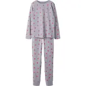 Name it Pyjama gris / rouge