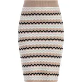 Faina Jupe beige / gris clair / noir / blanc