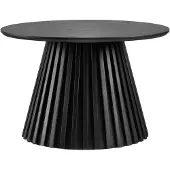 Ebuy24 Osaka table basse Ø70cm noire.