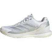 Adidas Chaussure de sport 'Crazyquick' argent / blanc