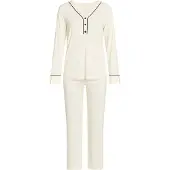 Goldenbay Pyjama 'Oleander' blanc cassé