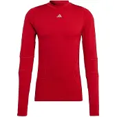 Adidas T-Shirt fonctionnel rouge / blanc