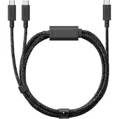 Native Union Belt 140w Usb-c To Usb-c 2m 8736 Usb-c Cable 2 M Argenté