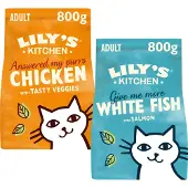 Lily's Kitchen Aliments Chats - Poisson blanc/ sau - 800g