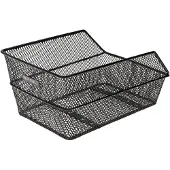 Basil 11116 Cento Panier arrière pour cartable 39x24x21cm, mailles serrées, noir