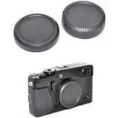 Caruba LB-FU1 Bouchon d’objectif arrière et bouchon de boitier pour Fuji type X
