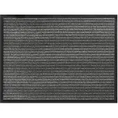 Sencys Paillasson rayé anthracite polypropylène L600xl800xS5mm (60 x 80 cm)