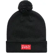Cult Pompom Beanie Noir Homme