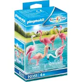 Playmobil Family Fun 70351 Banc de flamants roses