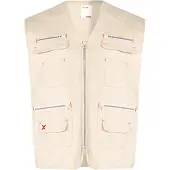 This is PCFG Gilet 'Free Heaven' beige